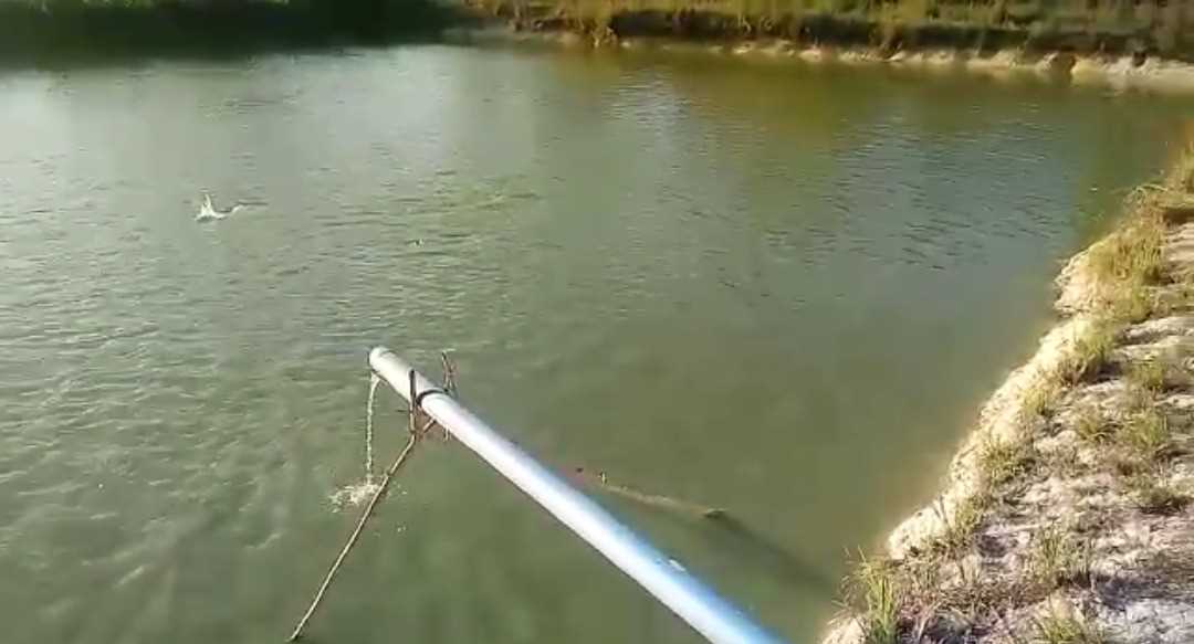 Prefeitura disponibiliza Bomba para Associação usar em represas de peixe